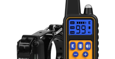 Collar de Adiestramiento para Perros, Collar Electrico Perro Recargable y Impermeable para Perros Pequeños, Medianos y Grandes con Control (3)