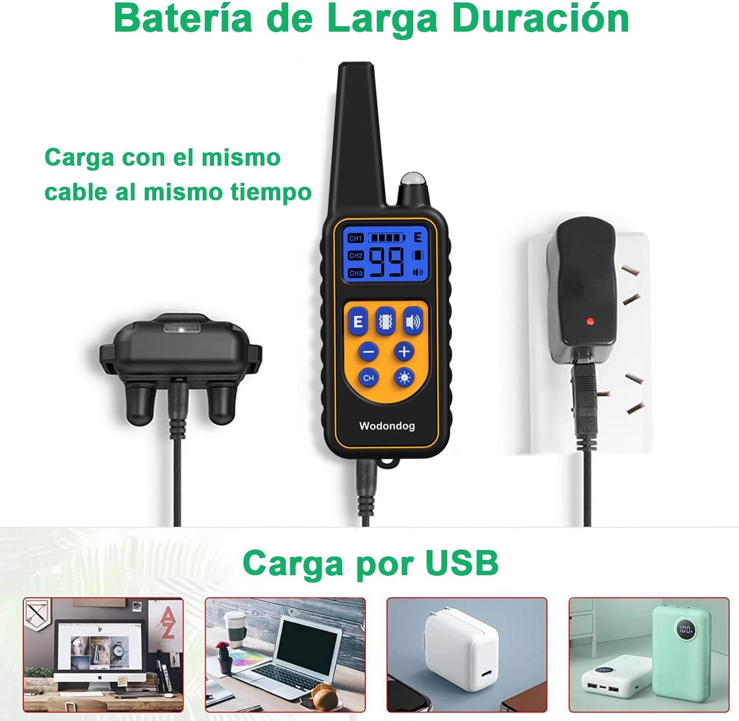 Collar electrcico adiestrar