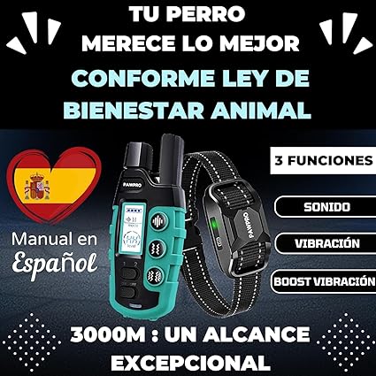 collar adiestramiento pawpro